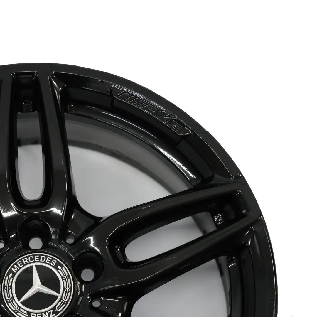 Llanta Aleación Mercedes W176 AMG Negra 18" ET:52 7,5J Doble Radio A1764010700