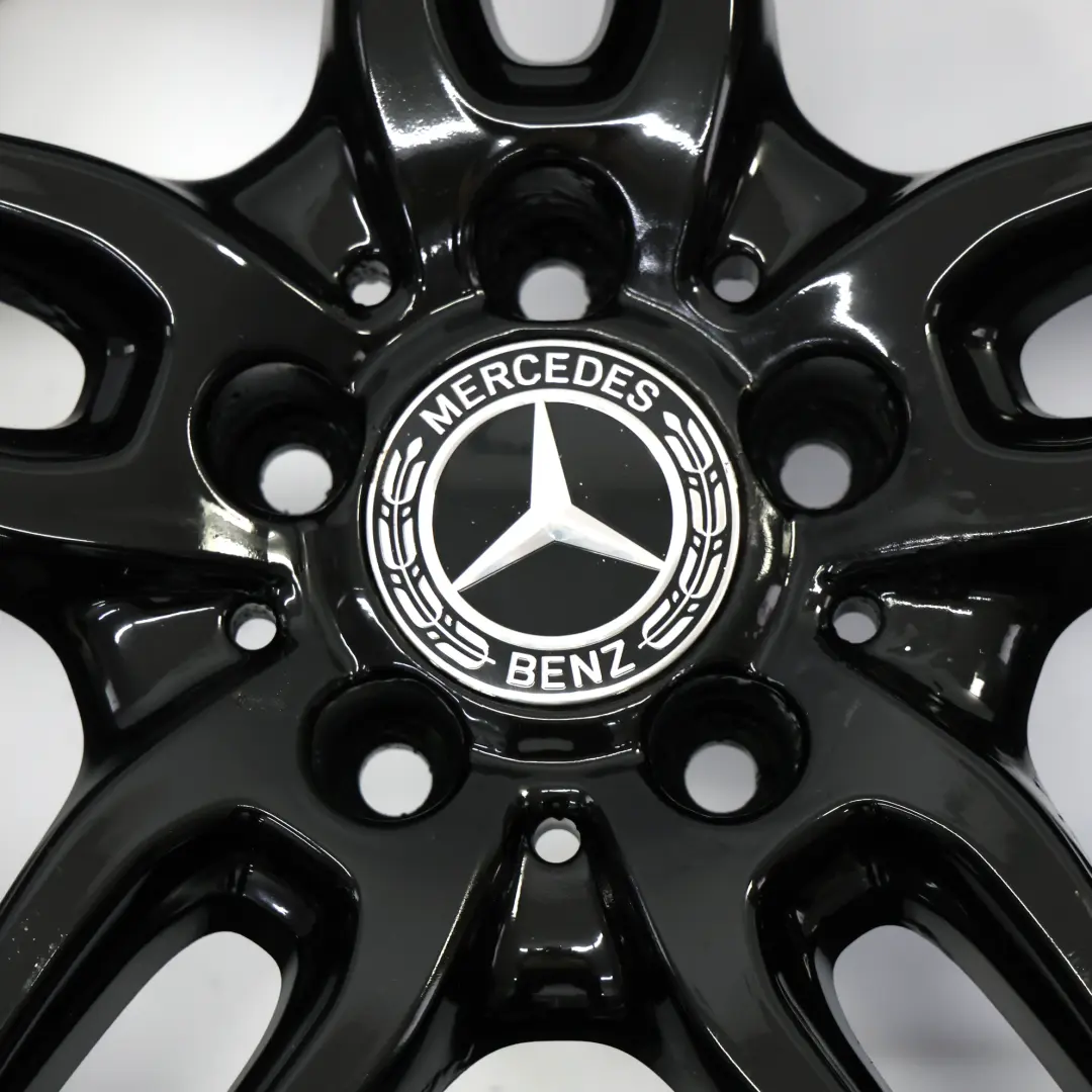 Llanta Aleación Mercedes W176 AMG Negra 18" ET:52 7,5J Doble Radio A1764010700