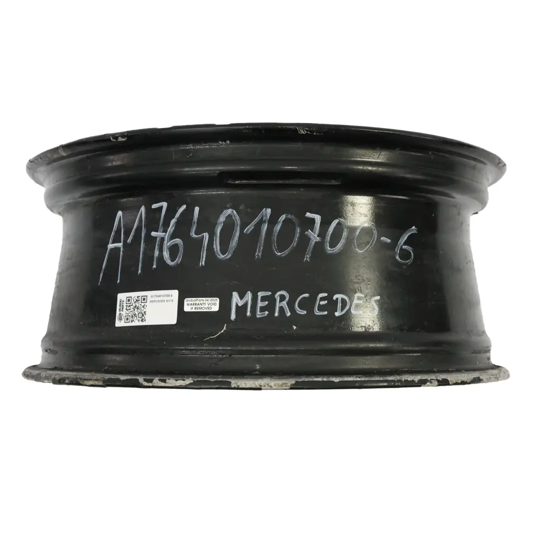 Llanta Aleación Mercedes W176 AMG Negra 18" ET:52 7,5J Doble Radio A1764010700