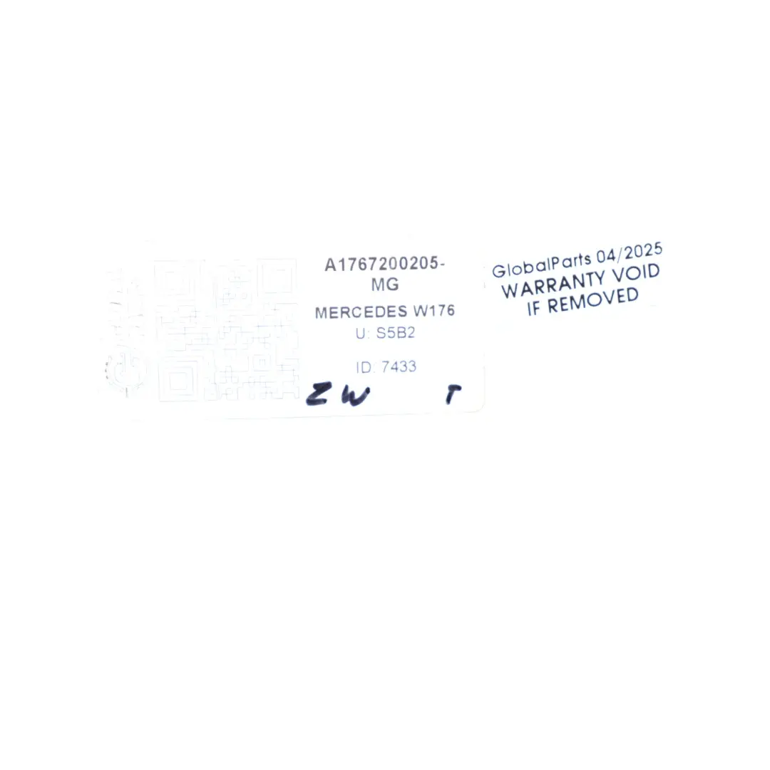 Mercedes W176 Door Front Right O/S A-Class Mountain Grey Metallic - 787