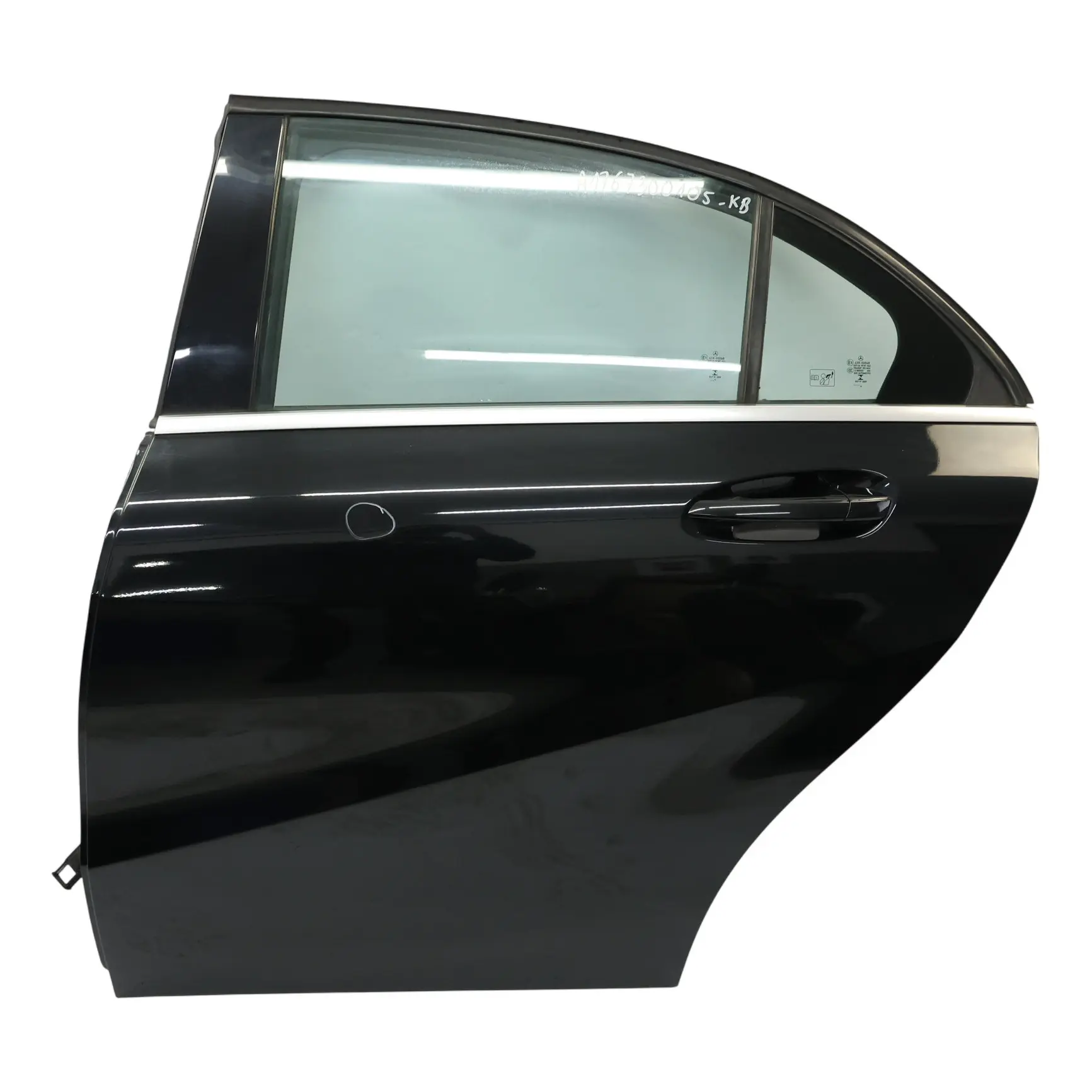 Mercedes W176 Drzwi Lewe Tylne Kosmos Black Czarny Metalik - 191
