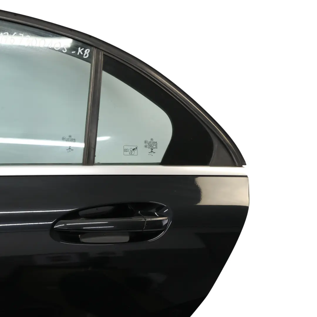 Mercedes W176 Puerta Delantera Izquierda Kosmos Black Metallic - 191