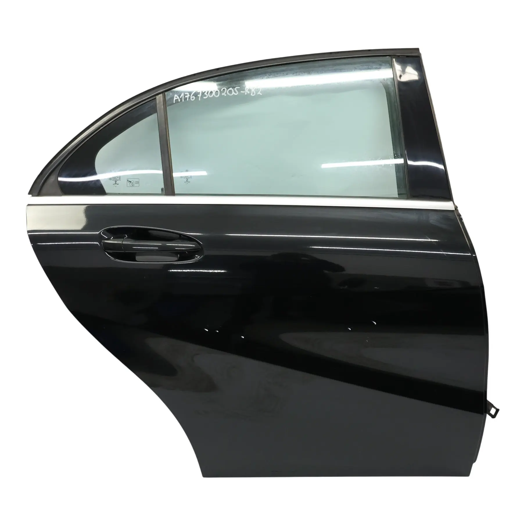 Mercedes W176 Door Rear Right O/S A-Class Kosmos Cosmic Black Metallic - 191