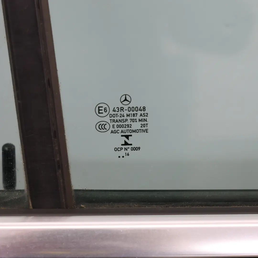 Mercedes W176 Door Rear Right O/S A-Class Kosmos Cosmic Black Metallic - 191