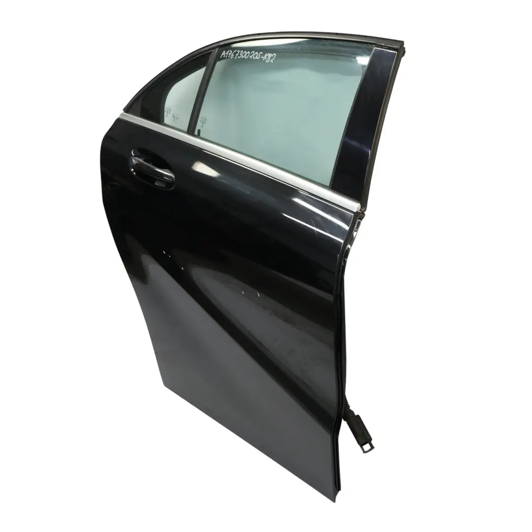 Mercedes W176 Door Rear Right O/S A-Class Kosmos Cosmic Black Metallic - 191