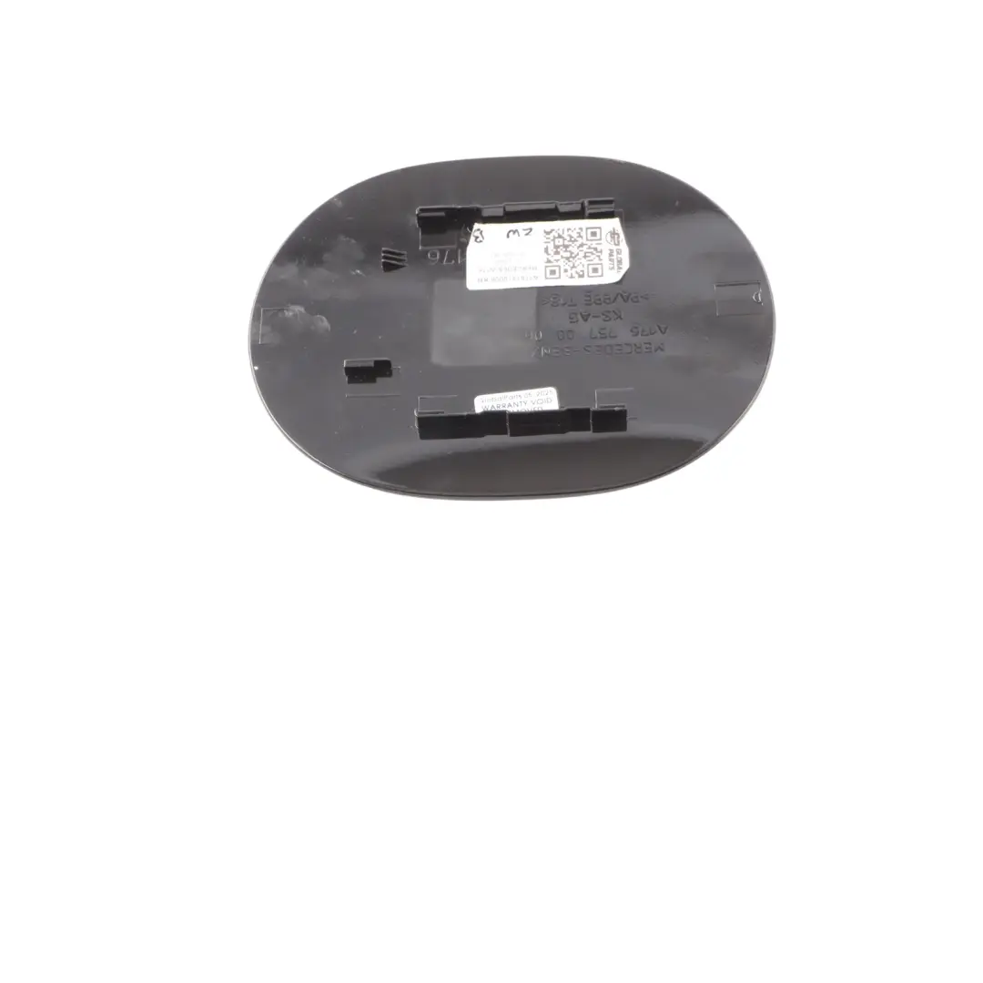 Mercedes W176 Fuel Flap Tank Cap Cover Kosmos Black Metallic - 191 A1767570006