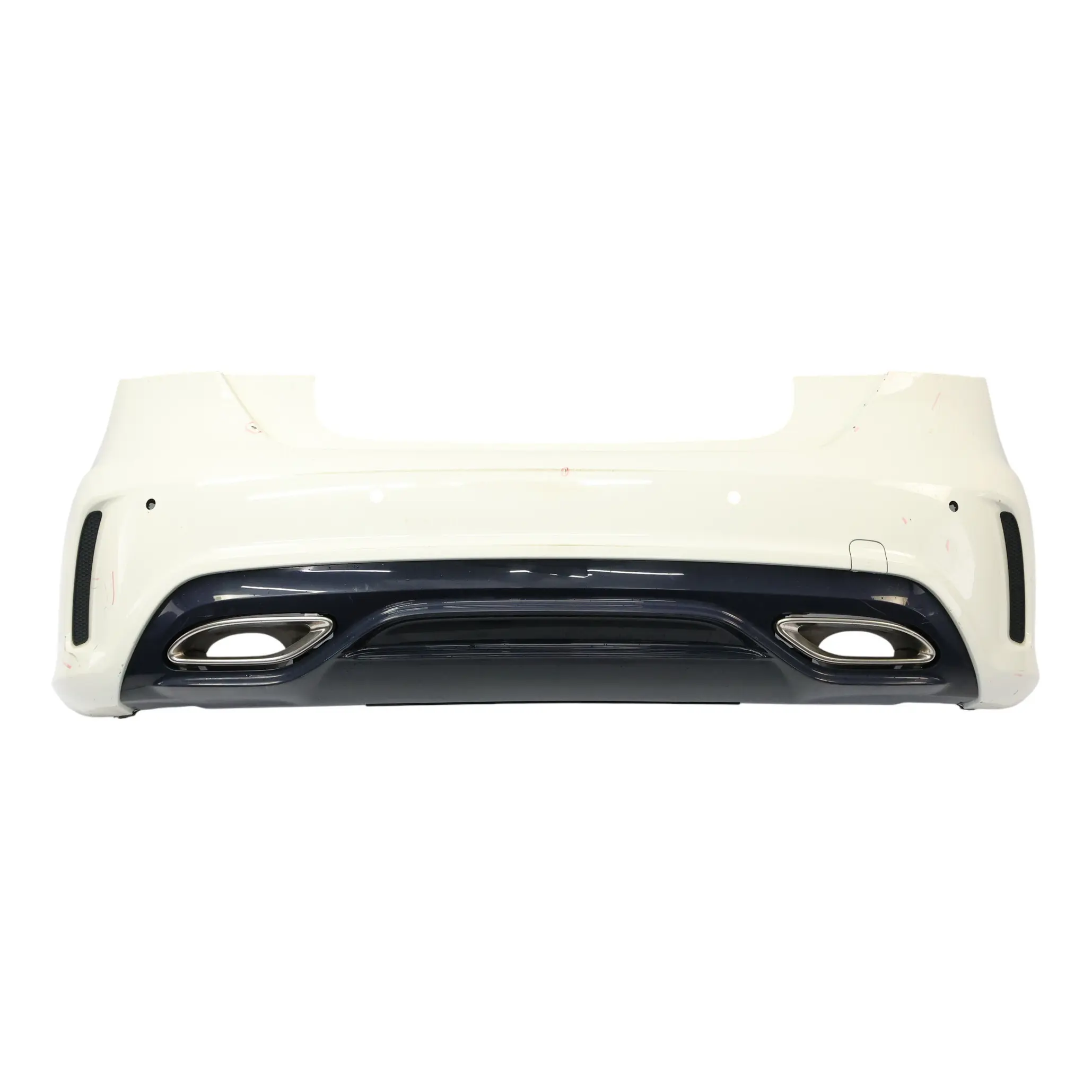 Mercedes W176 Zderzak Tylny AMG Calcite White Biały - 650 A1768800001