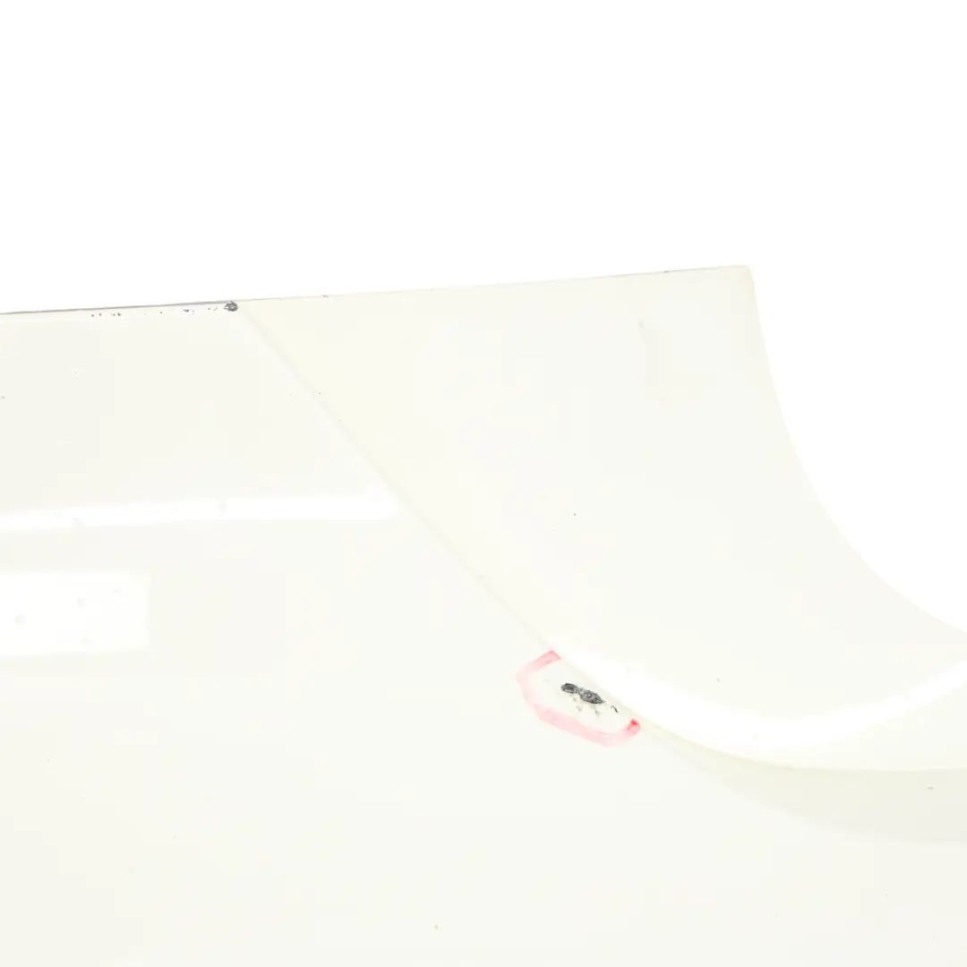 Mercedes W176 Bumper Rear Trim Panel Cover AMG Calcite White - 650 A1768800001