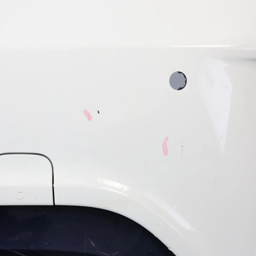 Mercedes W176 Bumper Rear Trim Panel Cover AMG Calcite White - 650 A1768800001