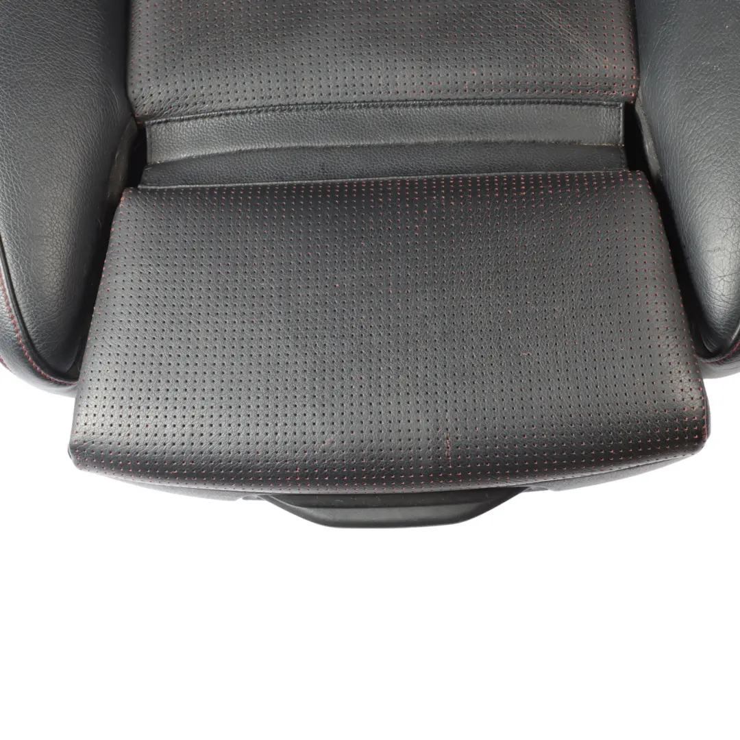 Mercedes X156 Front Left N/S Sport Seat Black Leather Red Thread Interior