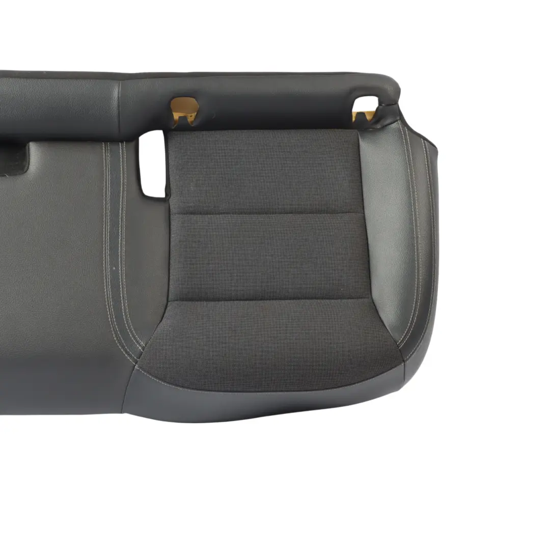 Rear Seat Bench Mercedes CLA C117 W176 Couch Covering Black Fabric Leather 