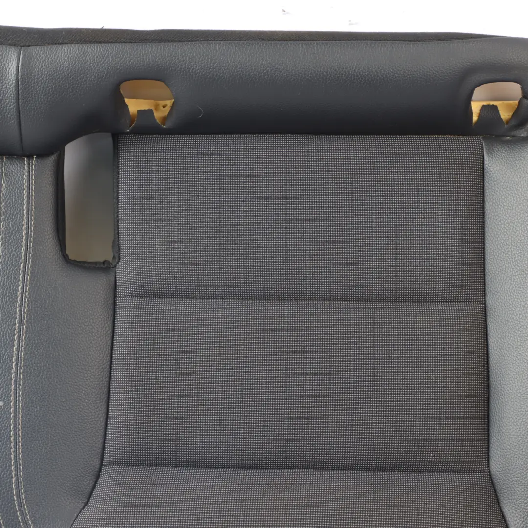 Rear Seat Bench Mercedes CLA C117 W176 Couch Covering Black Fabric Leather 