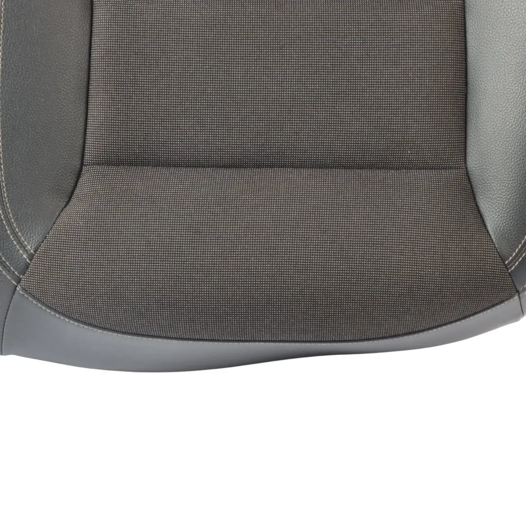 Rear Seat Bench Mercedes CLA C117 W176 Couch Covering Black Fabric Leather 