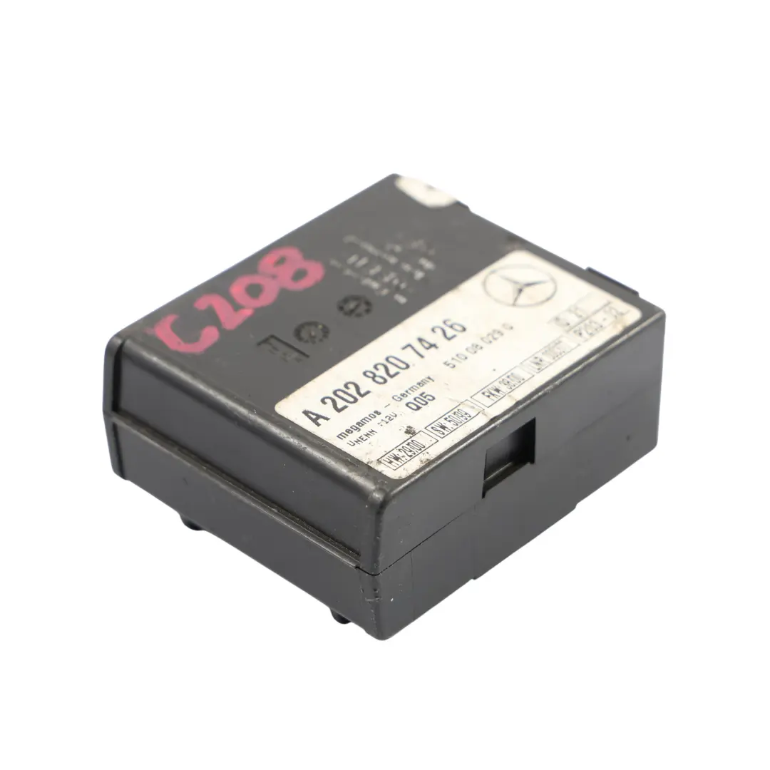 Mercedes W202 W208 Anti Diebstahl Alarm Modul Steuergerät ECU A2028207426