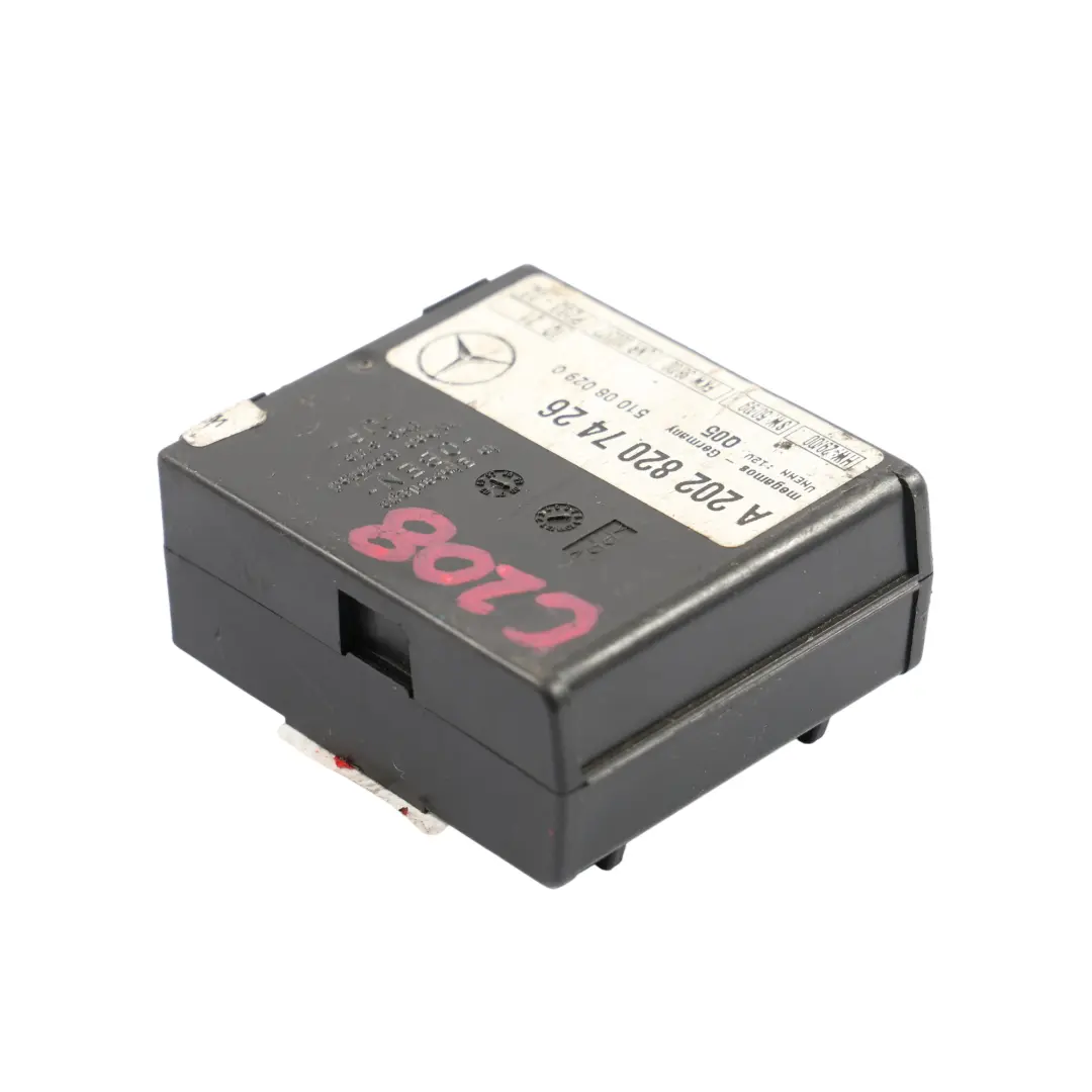 Mercedes W202 W208 Anti Diebstahl Alarm Modul Steuergerät ECU A2028207426