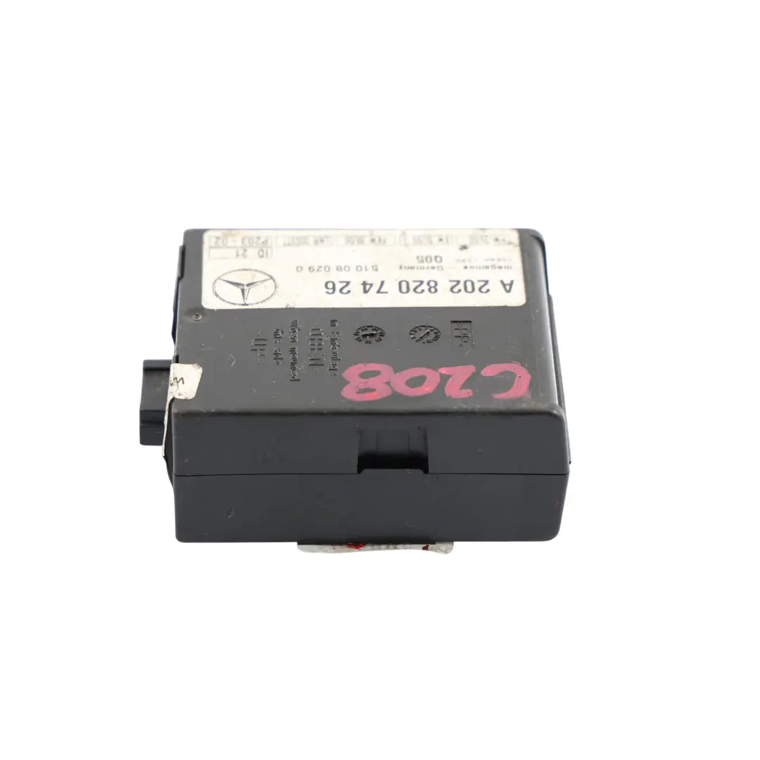 Mercedes W202 W208 Anti Diebstahl Alarm Modul Steuergerät ECU A2028207426