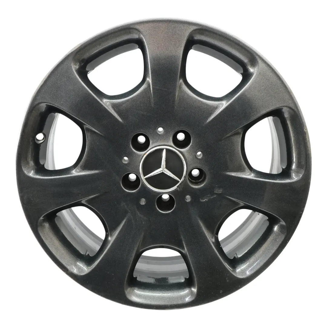 Mercedes W203 Grey Wheel Alloy Rim 17" 7.5J ET:36 7 Disc Hole A2034013202