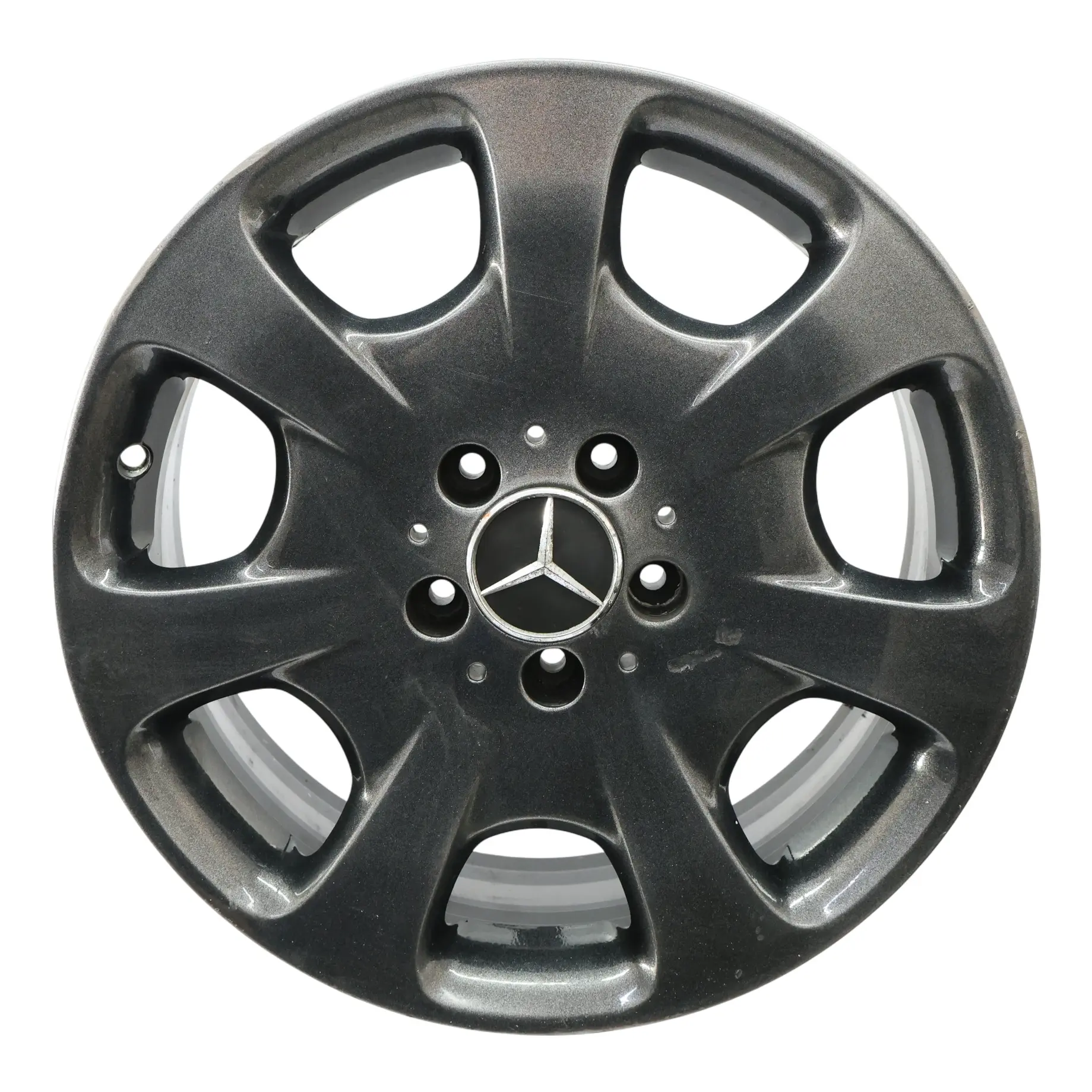 Mercedes W203 Grey Wheel Alloy Rim 17" 7.5J ET:36 7 Disc Hole A2034013202