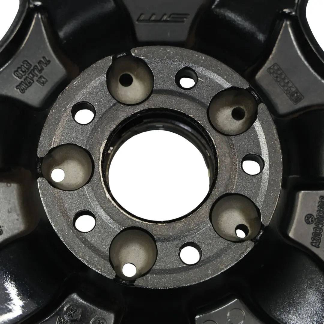 Mercedes W203 Grey Wheel Alloy Rim 17" 7.5J ET:36 7 Disc Hole A2034013202