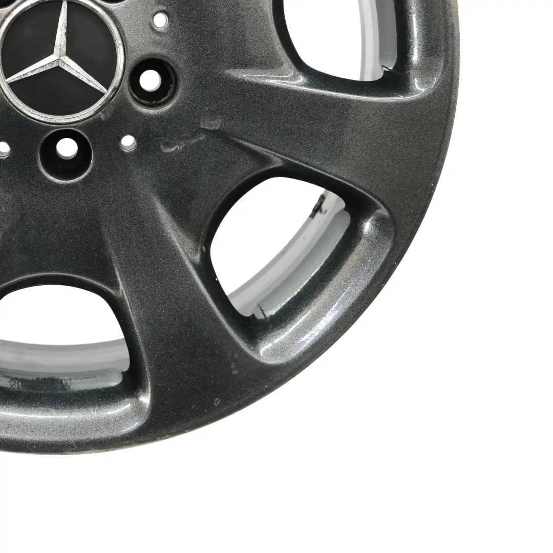 Mercedes W203 Grey Wheel Alloy Rim 17" 7.5J ET:36 7 Disc Hole A2034013202