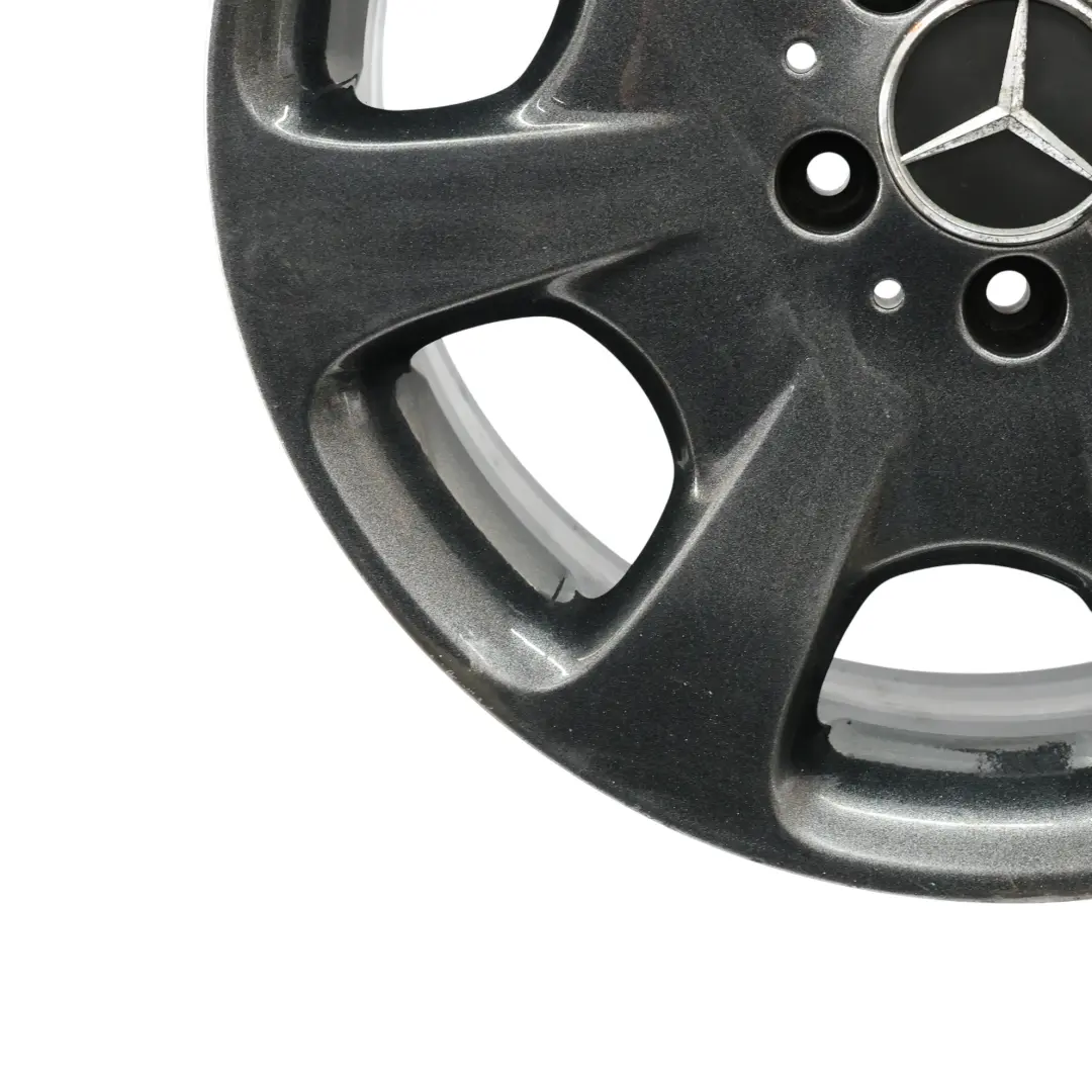 Mercedes W203 Grey Wheel Alloy Rim 17" 7.5J ET:36 7 Disc Hole A2034013202