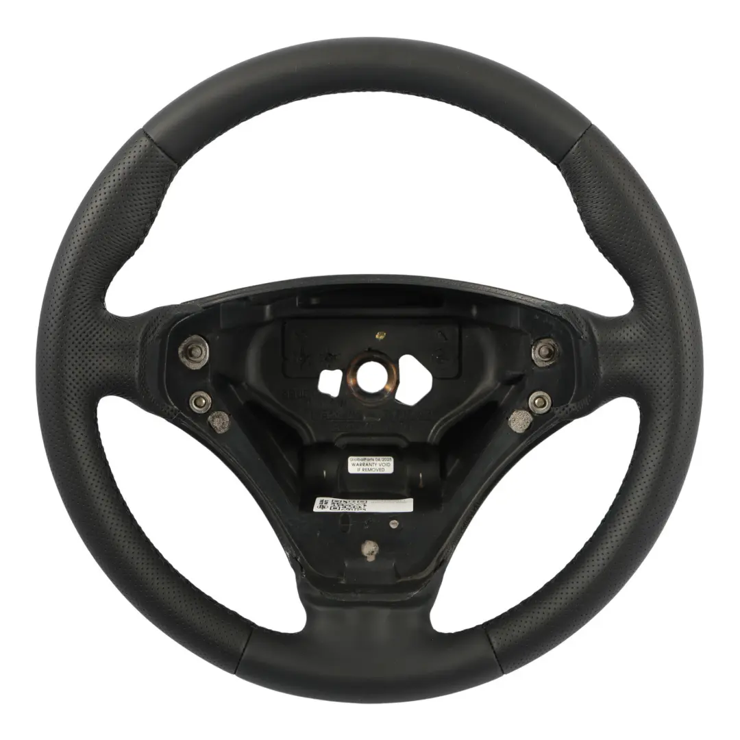 Mercedes W203 Lenkrad NEU Schwarz Leder Schwarz Fäden A2034602503