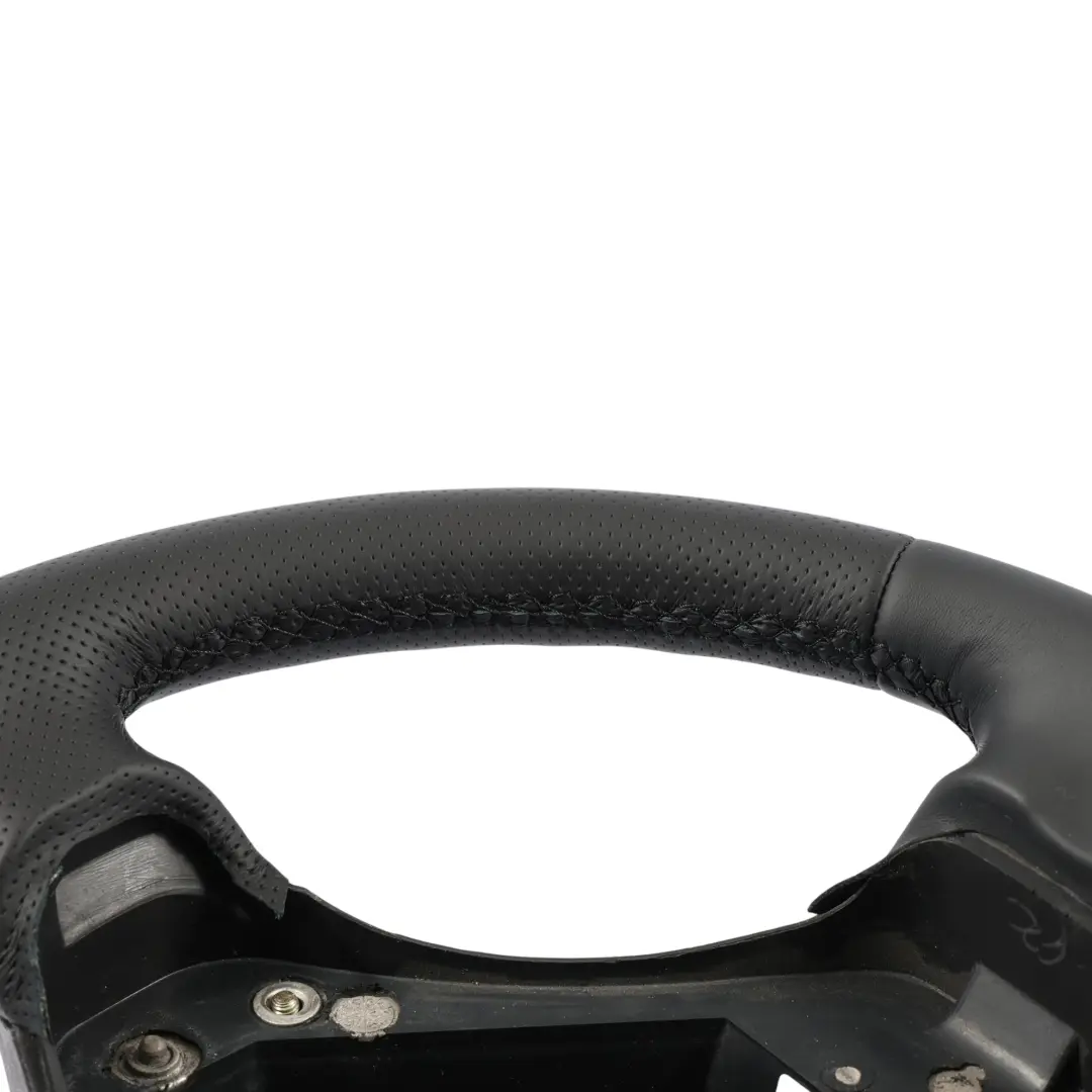 Mercedes W203 Lenkrad NEU Schwarz Leder Schwarz Fäden A2034602503