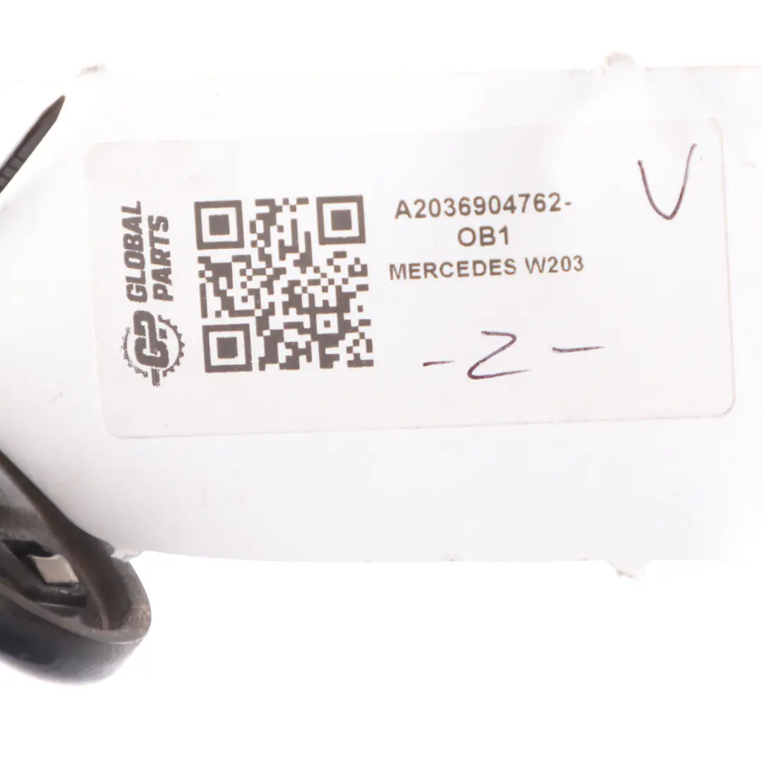 Mercedes W203 Fender Trim Front Left N/S Moulding Obsidian Black 197 A2036904762