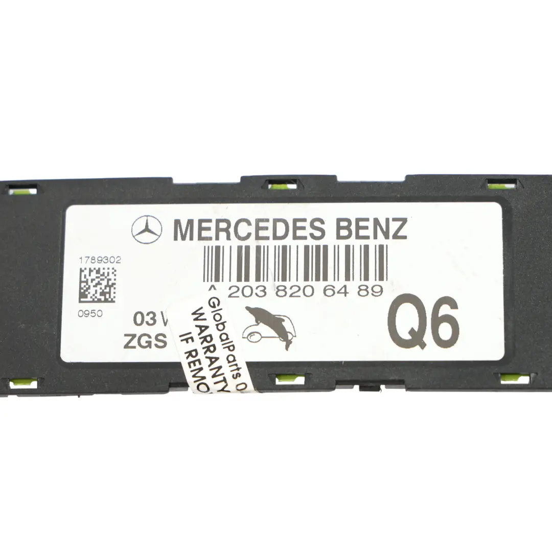 Mercedes W203 Antenna Amplifier ECU Antenna Booster Module Unit A2038206489