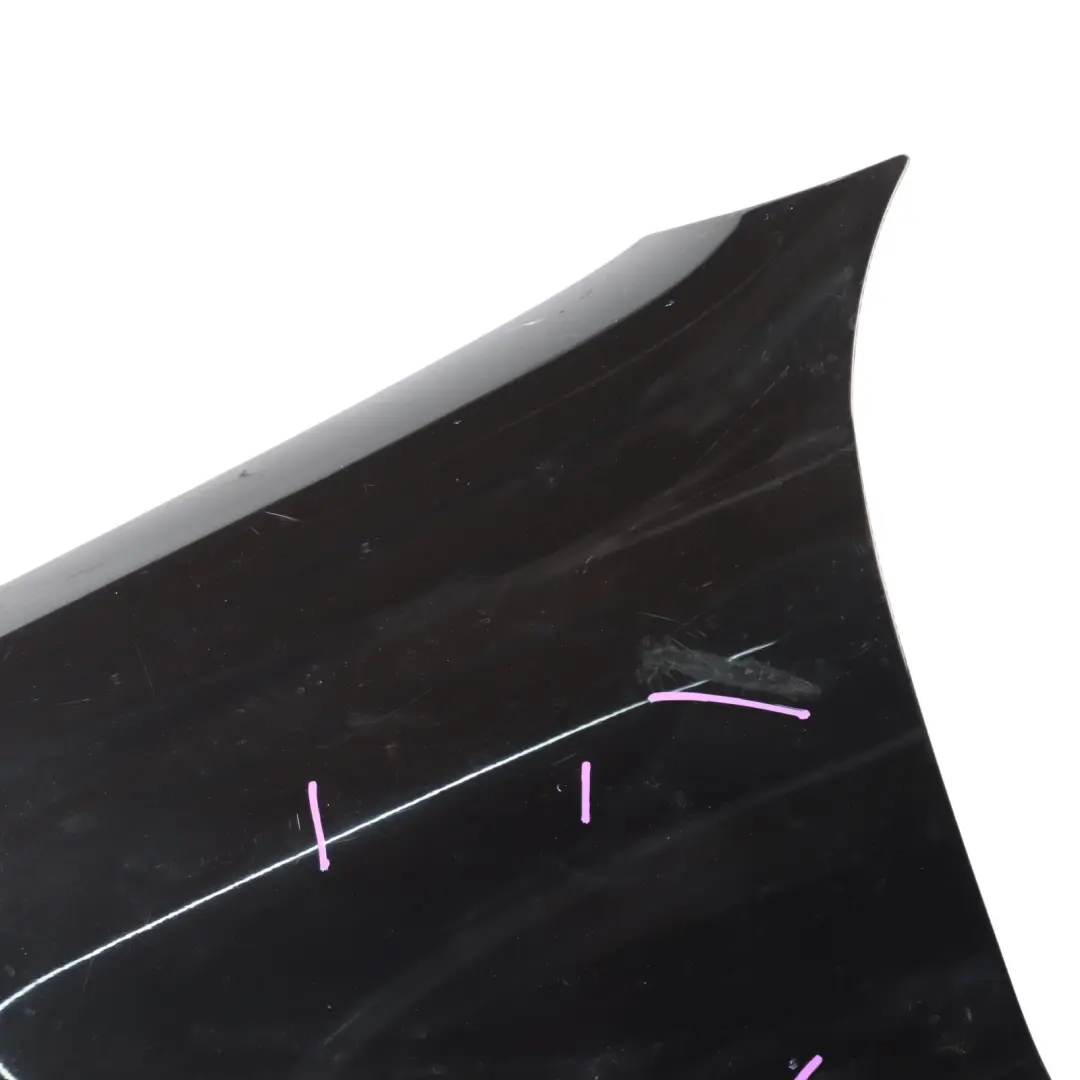 Mercedes W203 Front Left N/S Side Panel Wing Fender Obsidian Black - 197