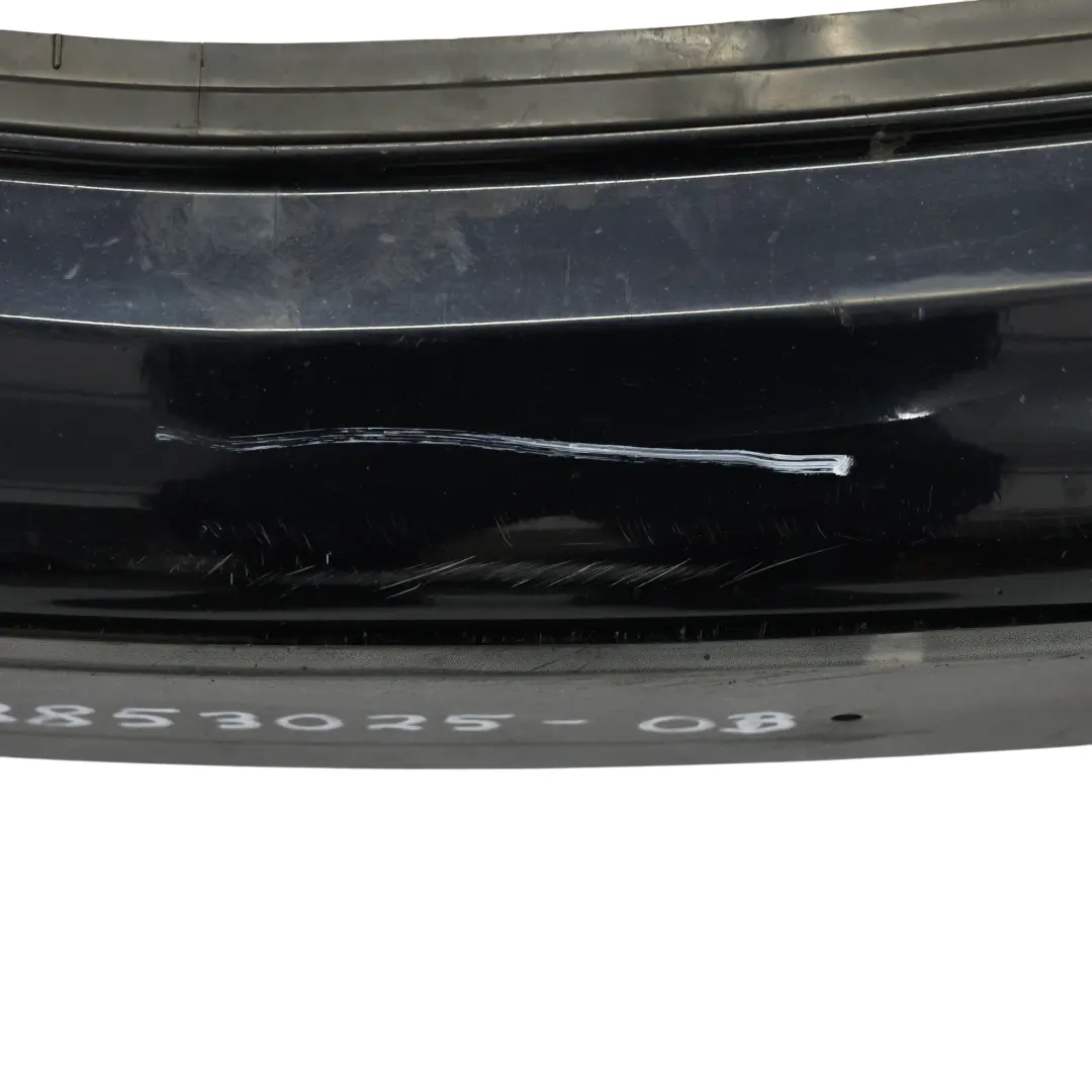Mercedes W203 Front Bumper Trim Panel Obsidian Black Metallic - 197