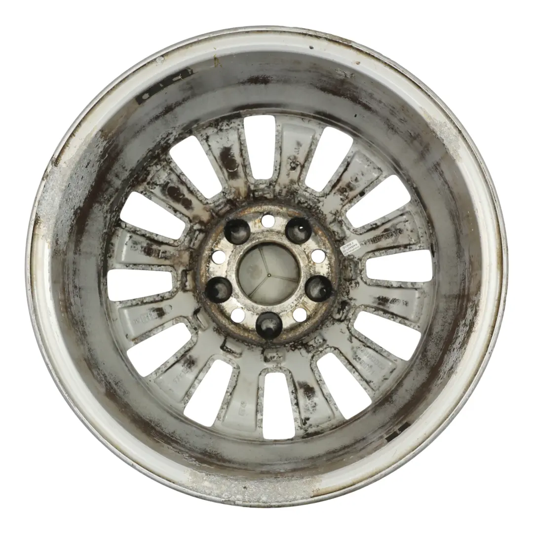 Mercedes W204 Silver Alloy Wheel Rim 12 Hole Disc 16" 7J ET:43 A2044010602