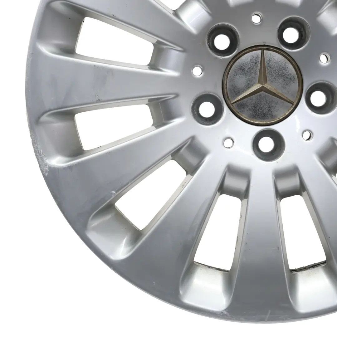 Mercedes W204 Silver Alloy Wheel Rim 12 Hole Disc 16" 7J ET:43 A2044010602