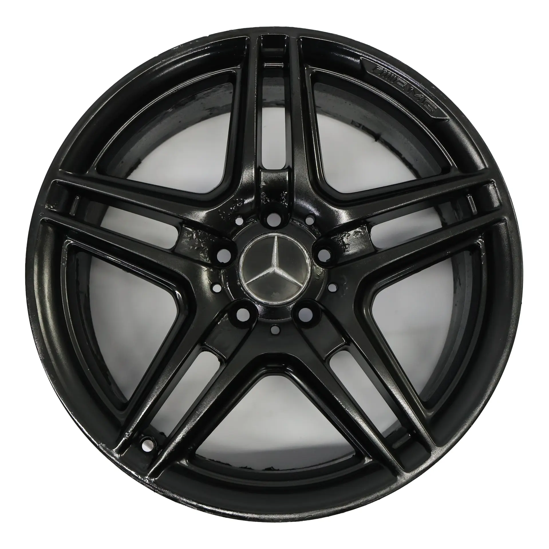 Mercedes W204 AMG Black 5-Double Spoke Wheel Alloy Rim 18" ET:50 8J A2044014102