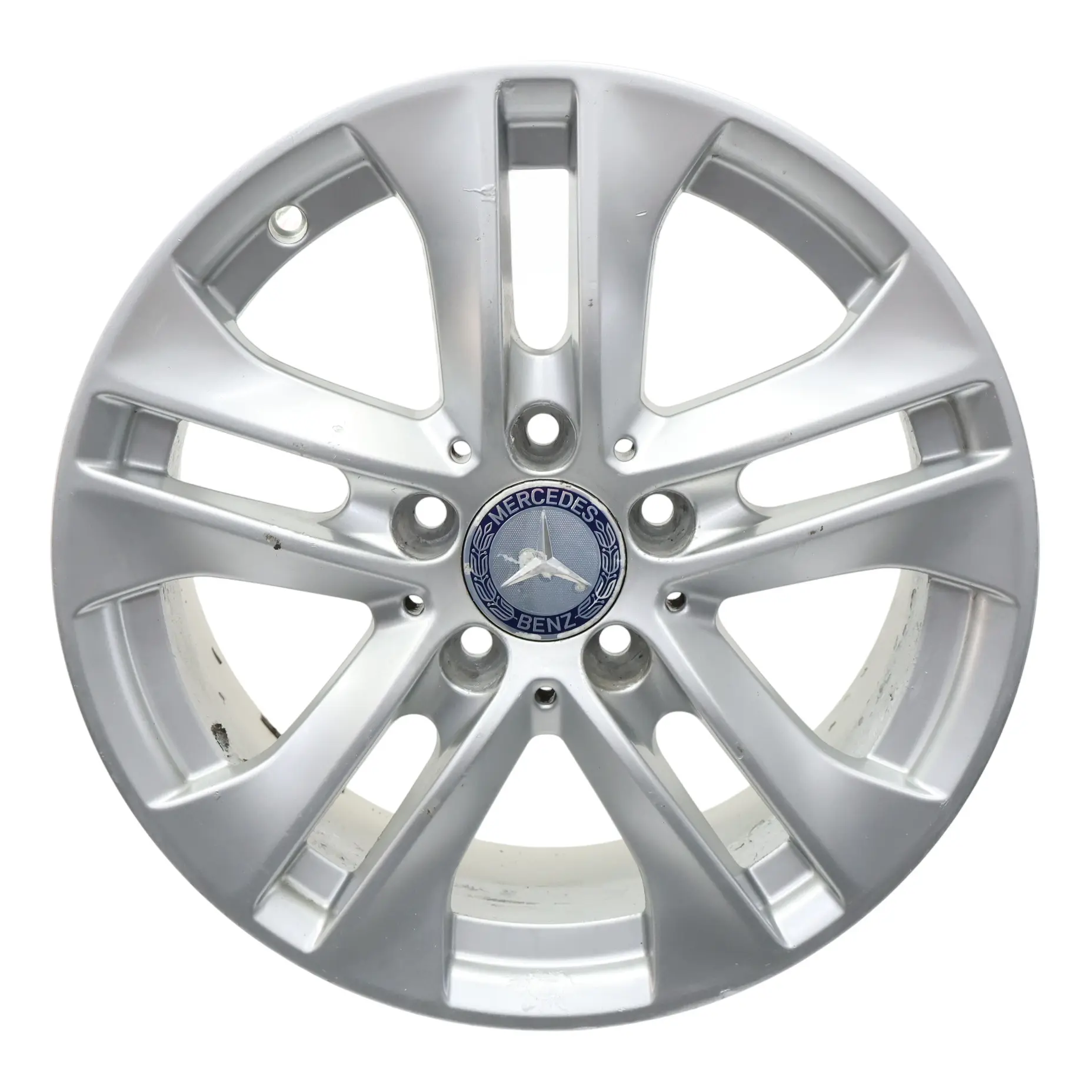 Mercedes W204 Jante Alu 16" ET:43 7J 5 Double Spoke A2044017202