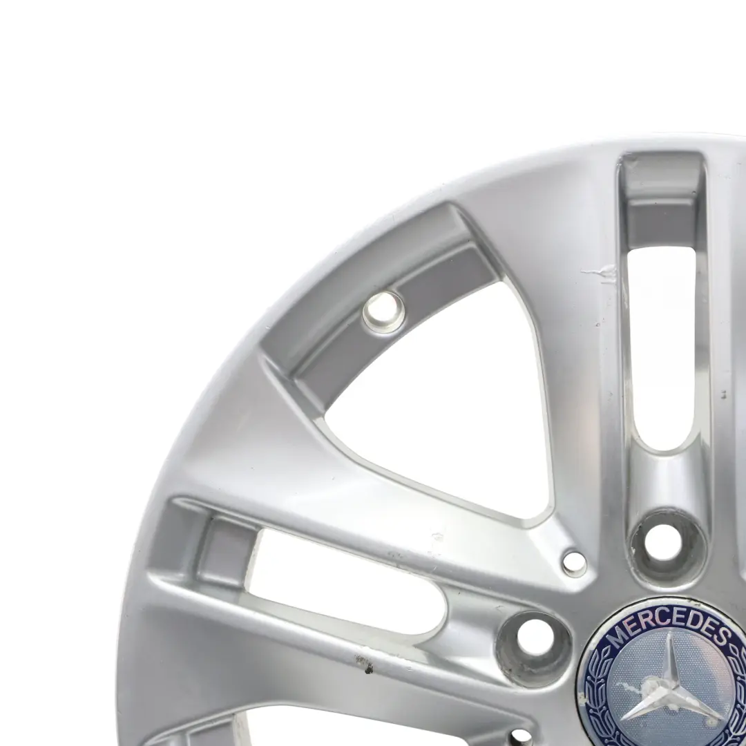 Mercedes W204 Jante Alu 16" ET:43 7J 5 Double Spoke A2044017202