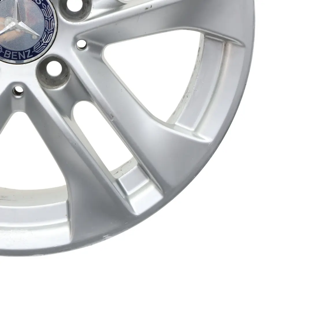 Mercedes W204 Jante Alu 16" ET:43 7J 5 Double Spoke A2044017202