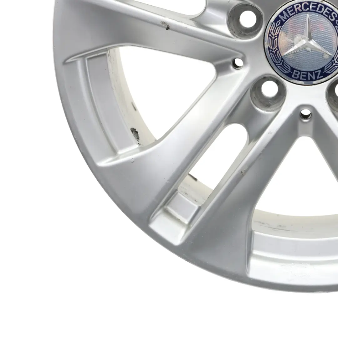 Mercedes W204 Jante Alu 16" ET:43 7J 5 Double Spoke A2044017202
