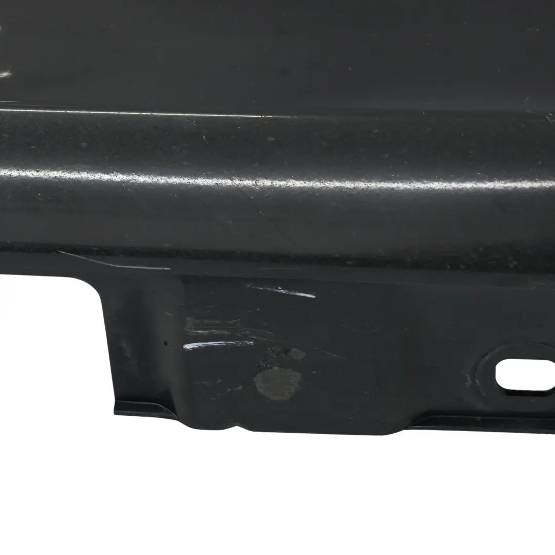 Mercedes W204 Side Skirt Door Sill Cover Right O/S Obsidian Black Metallic - 197