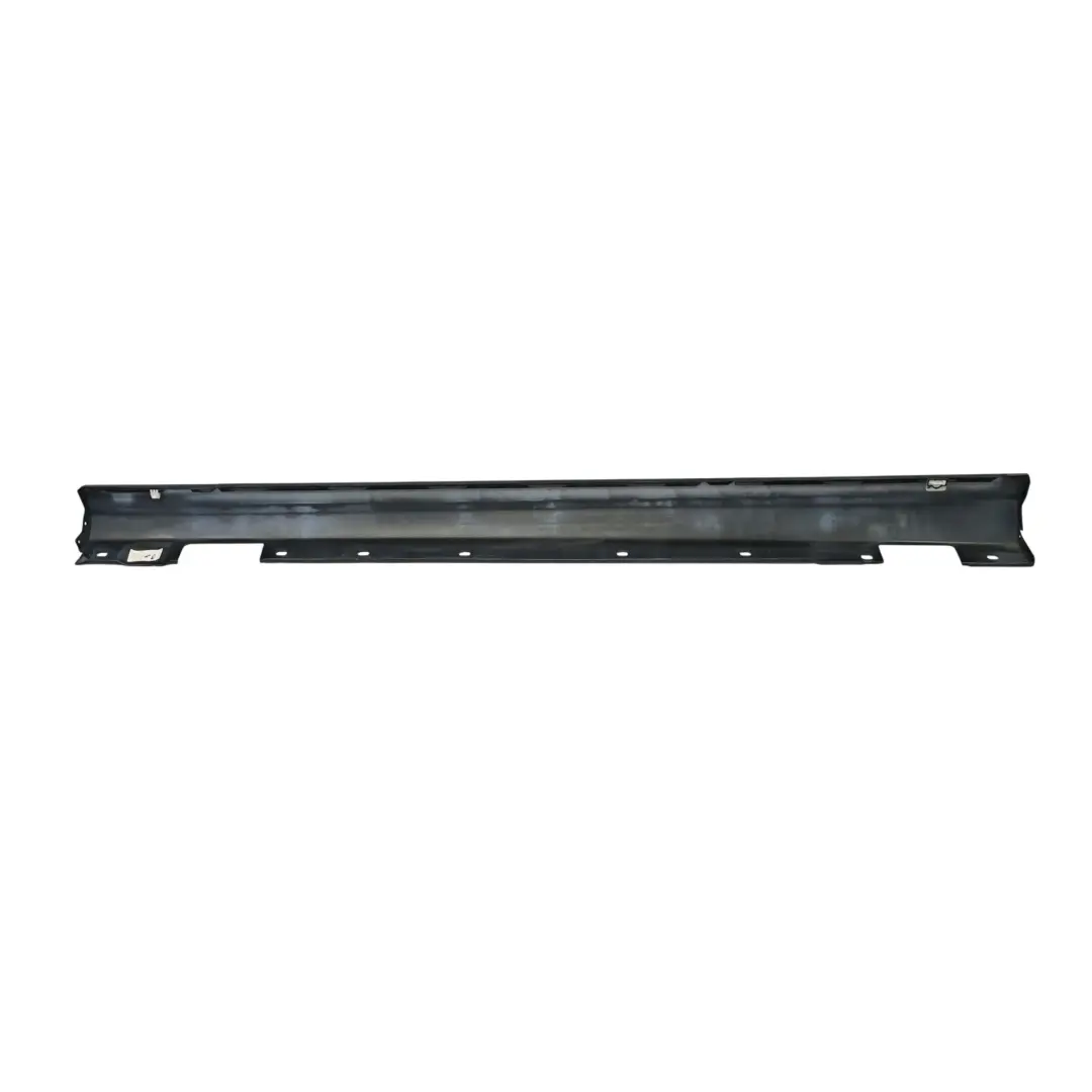 Mercedes W204 Side Skirt Door Sill Cover Right O/S Obsidian Black Metallic - 197