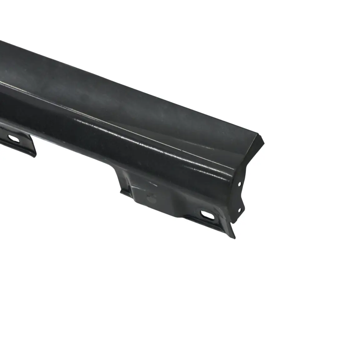 Mercedes W204 Side Skirt Door Sill Cover Right O/S Obsidian Black Metallic - 197