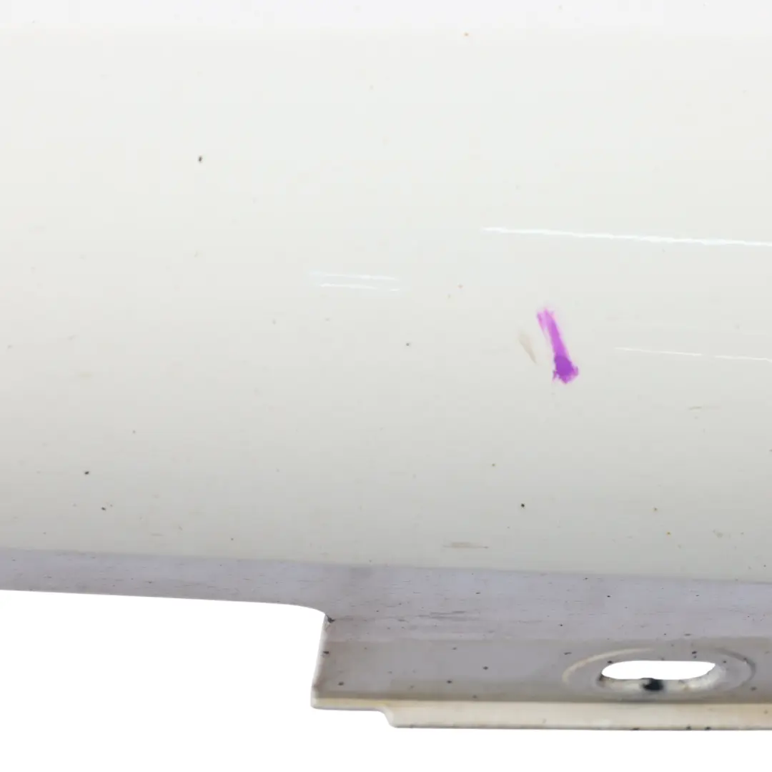 Mercedes W204 Side Skirt Cover Door Sill Panel Left N/S Calcite White - 650