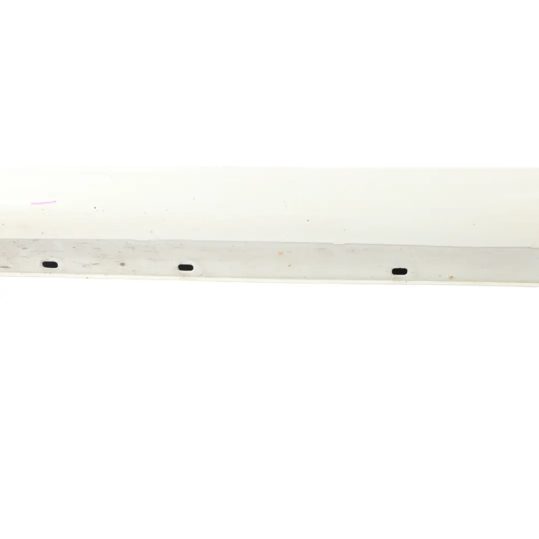 Mercedes W204 Side Skirt Cover Door Sill Panel Left N/S Calcite White - 650