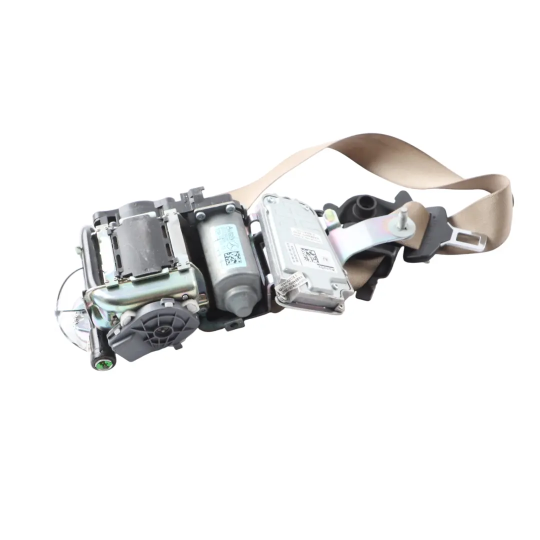 Mercedes W204 Seat Belt Beige Front Left N/S A2048607585