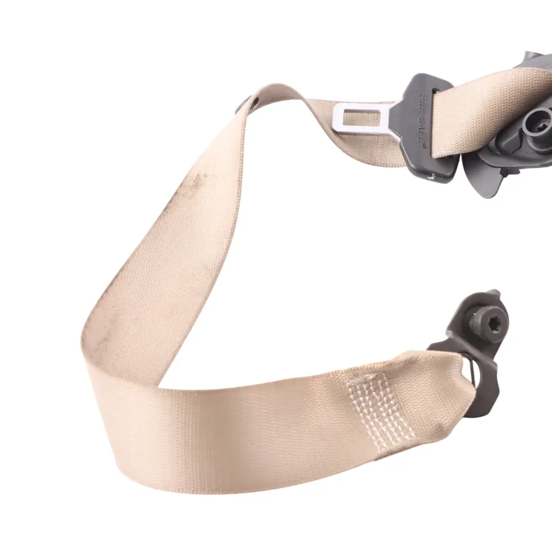 Mercedes W204 Seat Belt Beige Front Left N/S A2048607585