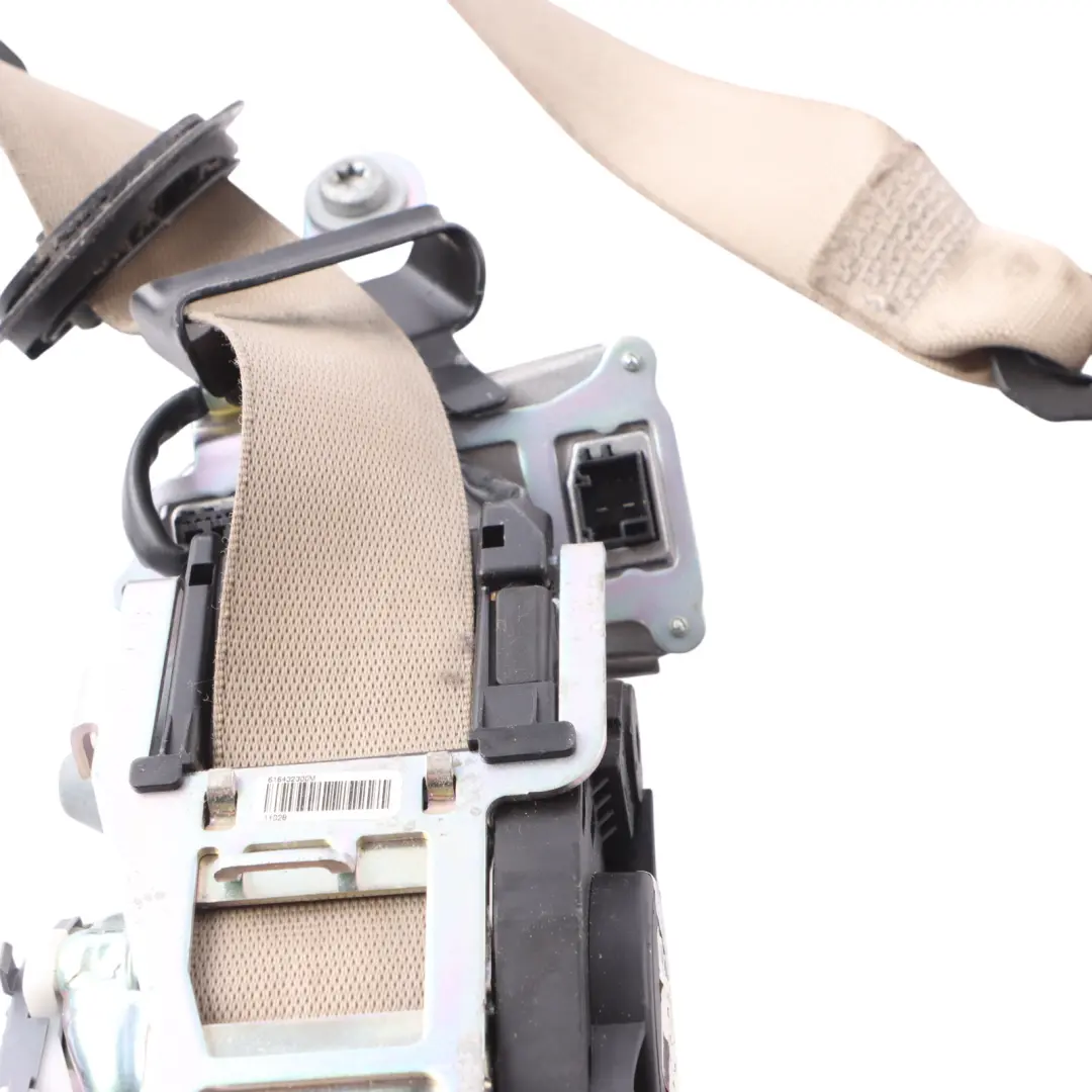 Mercedes W204 Seat Belt Beige Front Right O/S A2048607685