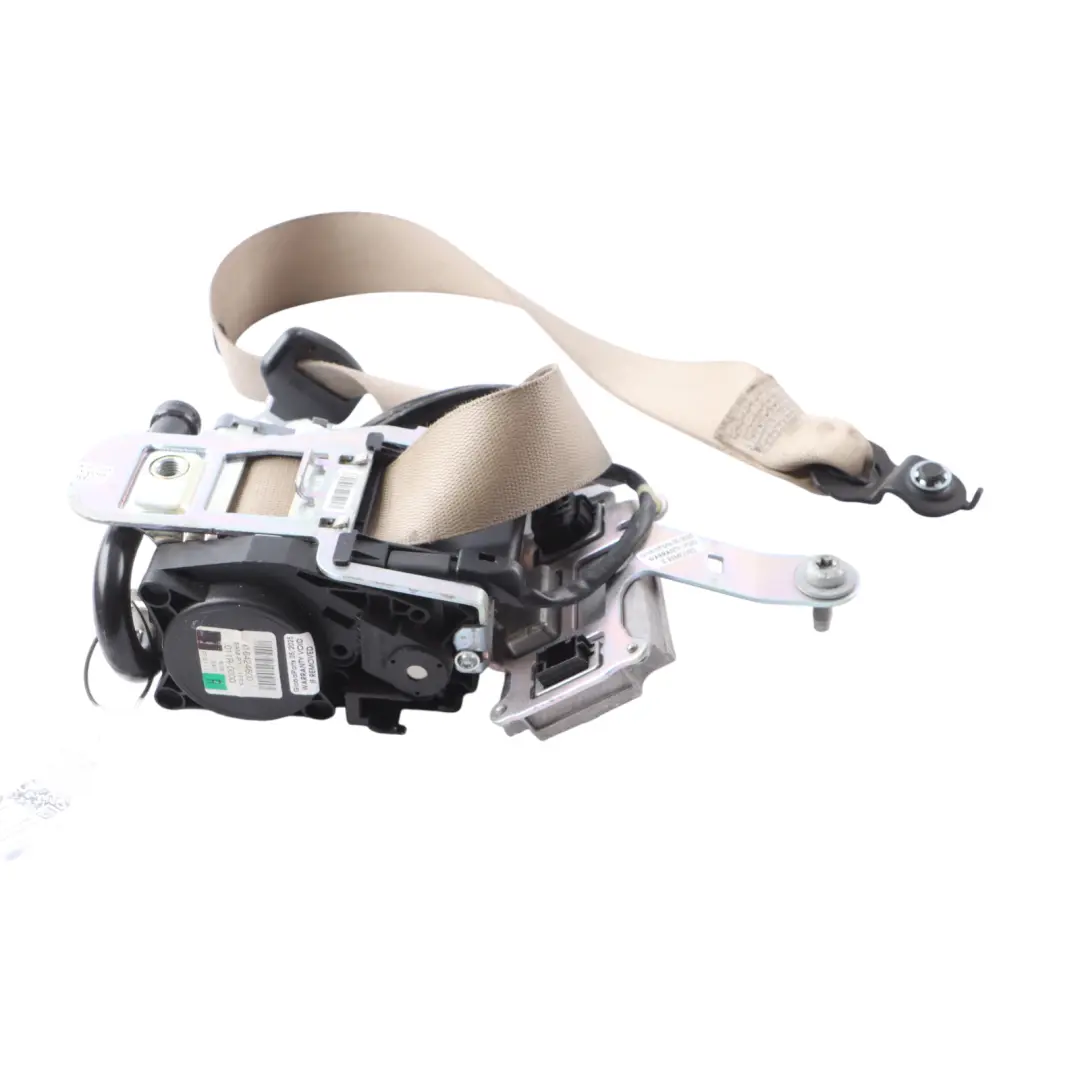 Mercedes W204 Seat Belt Beige Front Right O/S A2048607685