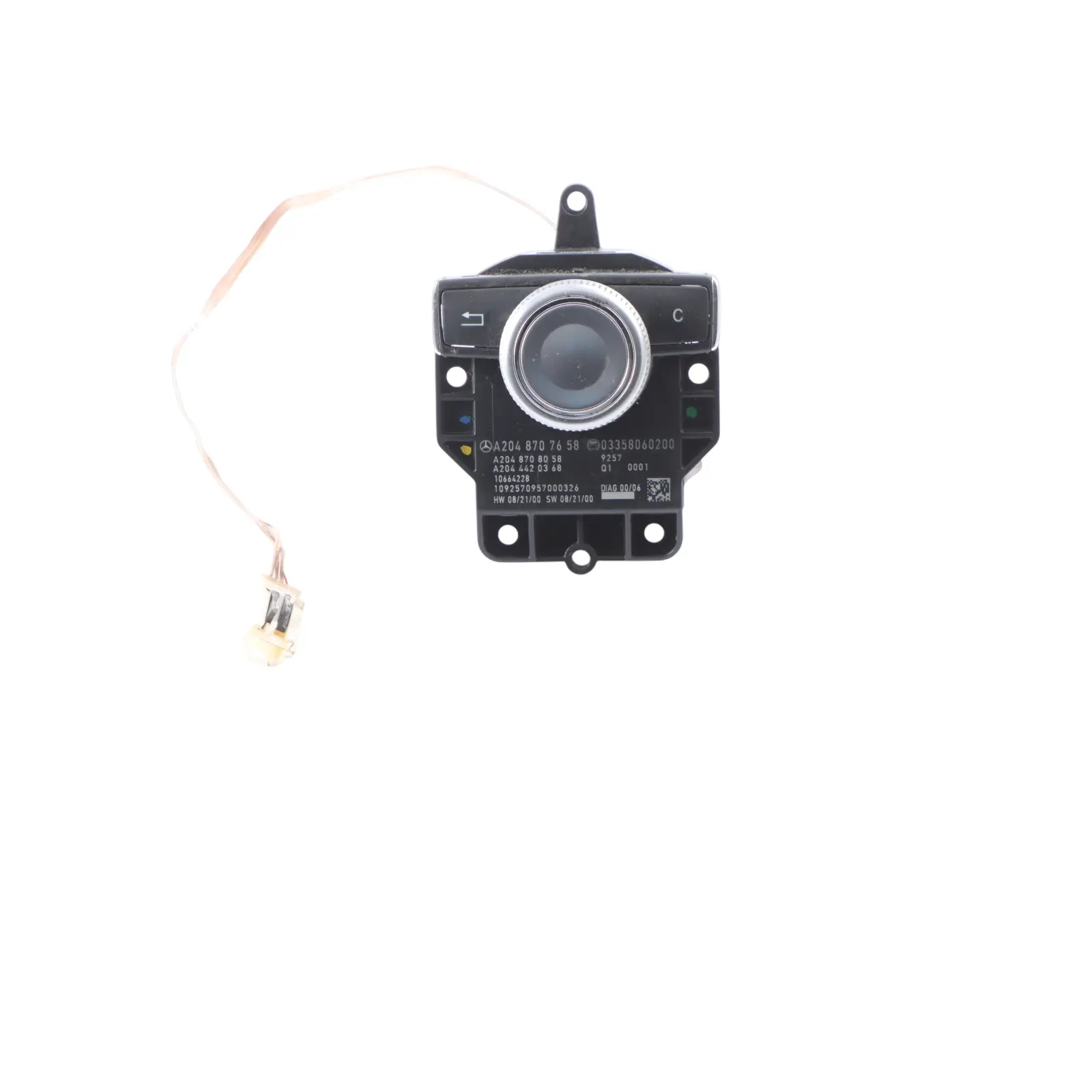 Mercedes W204 Radio Audio Comand Control Button Knob Controller A2048707658