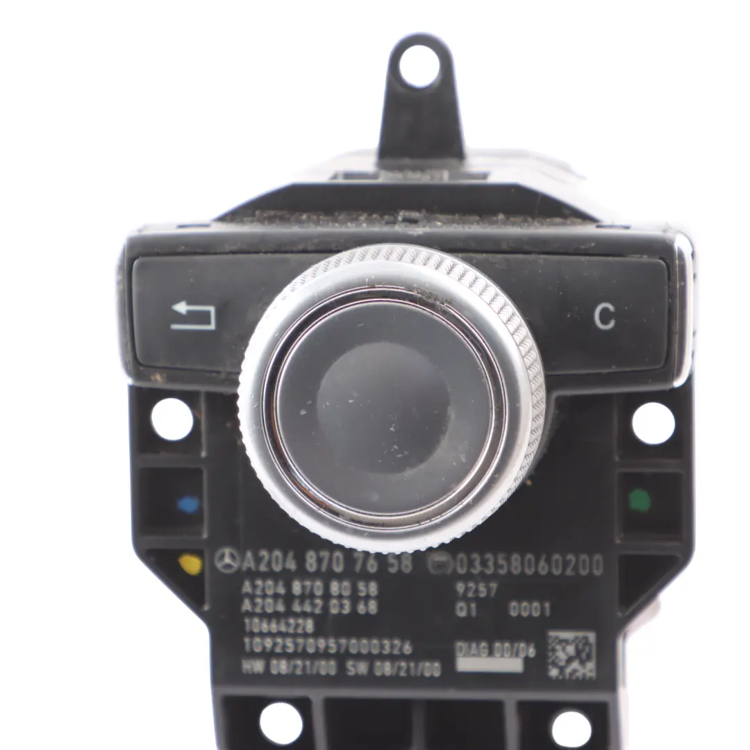 Mercedes W204 Radio Audio Comand Control Button Knob Controller A2048707658
