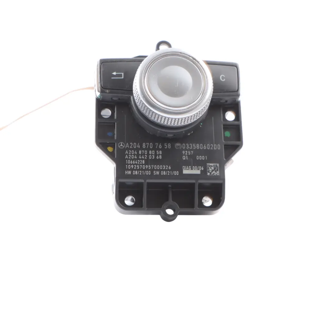 Mercedes W204 Radio Audio Comand Control Button Knob Controller A2048707658